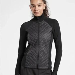 ATHLETA Flurry Force Insulated Primaloft Black Jacket Size M